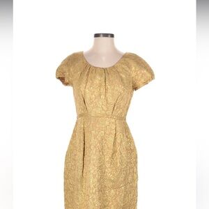 Jcrew Gold Party Dress! Size 2!